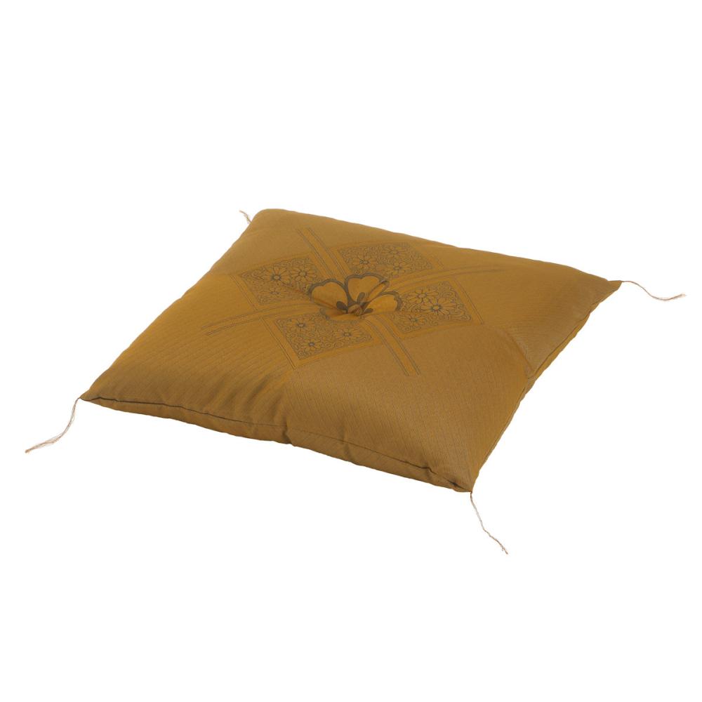 座布団　ハイウェイ　ゴールド　５９×６３ｃｍ