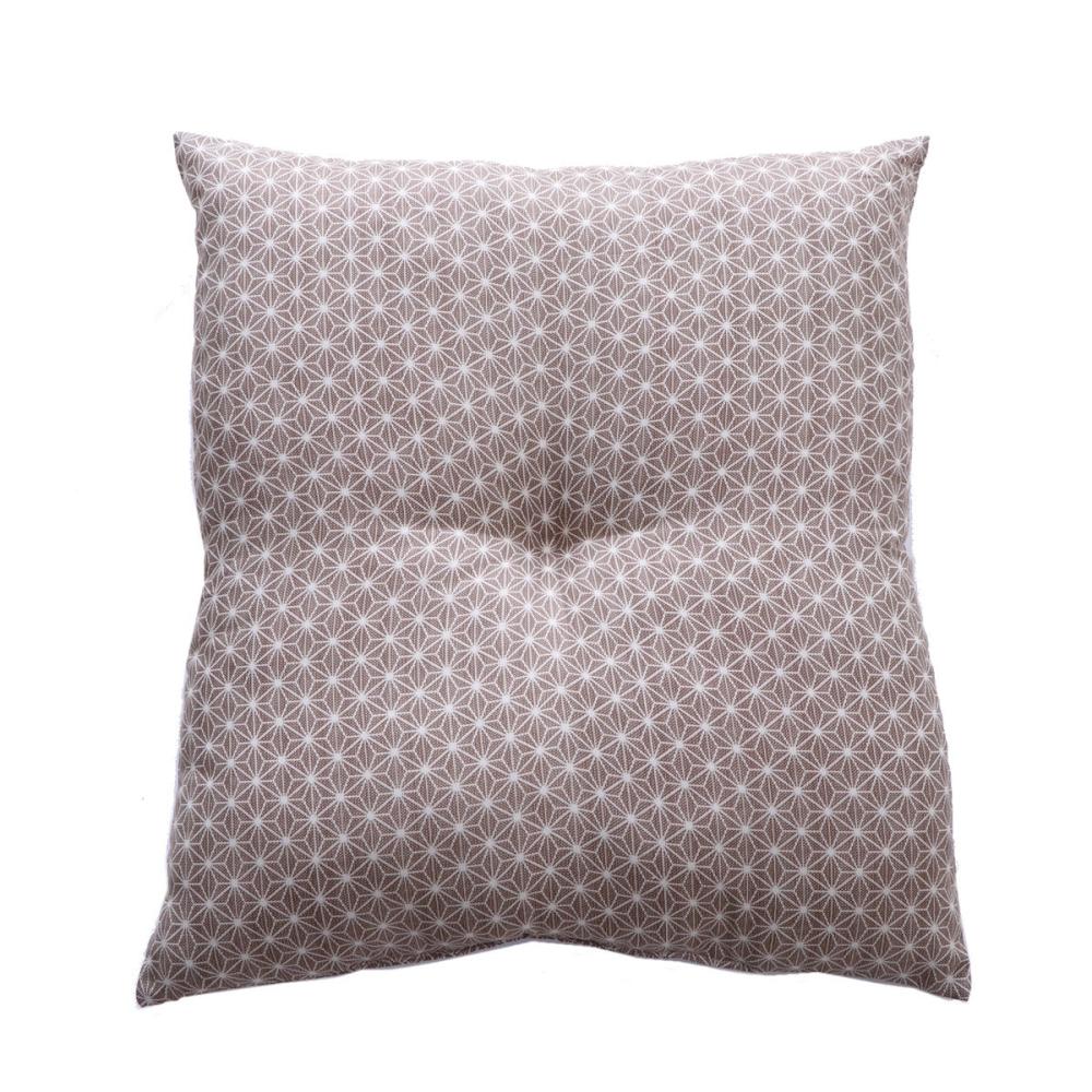 イケヒコ　座布団　錦　ベージュ　５５×５９ｃｍ