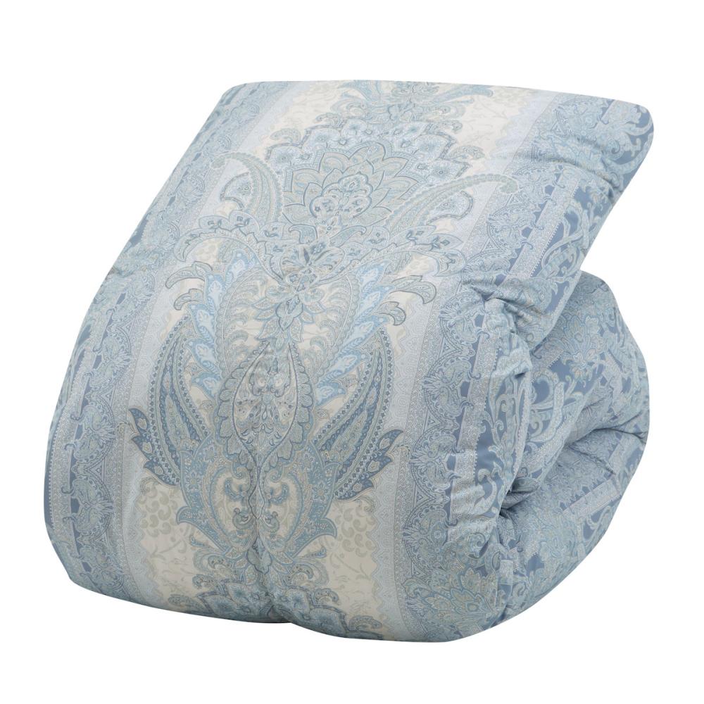 羽毛掛布団　ポーランド産ホワイトダックダウン８５％　１．１ｋｇ　ブルー　シングルロング　１５０×２１０ｃｍ　Ｒ２４３８５