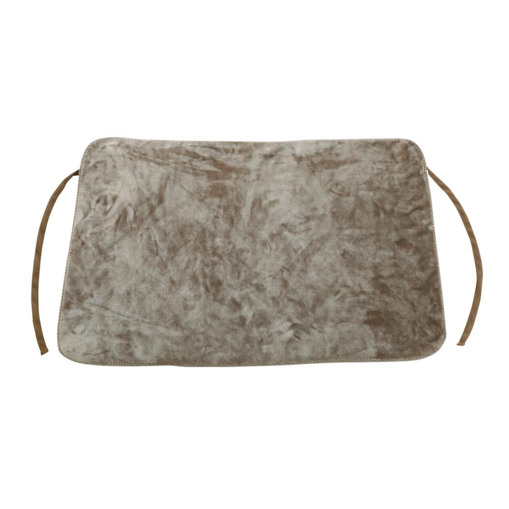 アテーナライフ　結んで巻けるひも付きひざ掛け　７０×１００ｃｍ