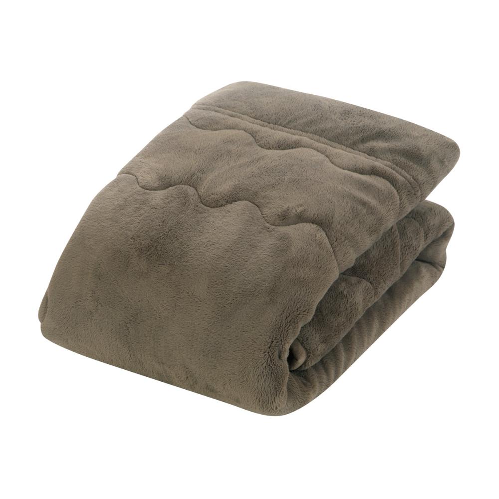 アテーナライフ　暖プラス　吸湿発熱・蓄熱ふんわりとろける毛布　メルティ　モカ　シングル　１４０×２００ｃｍ