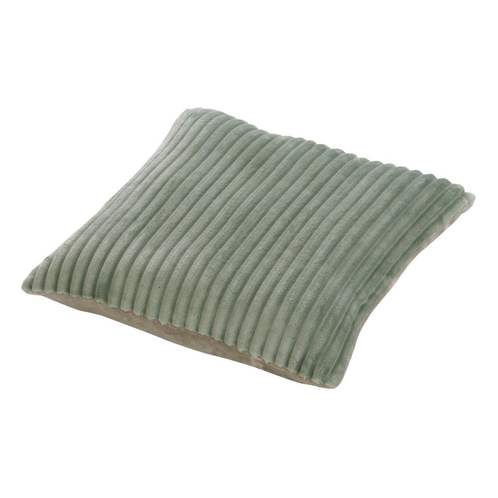 アテーナライフ　ボリュームクッションカバー　フロウズ　グリーン　４５×４５ｃｍ