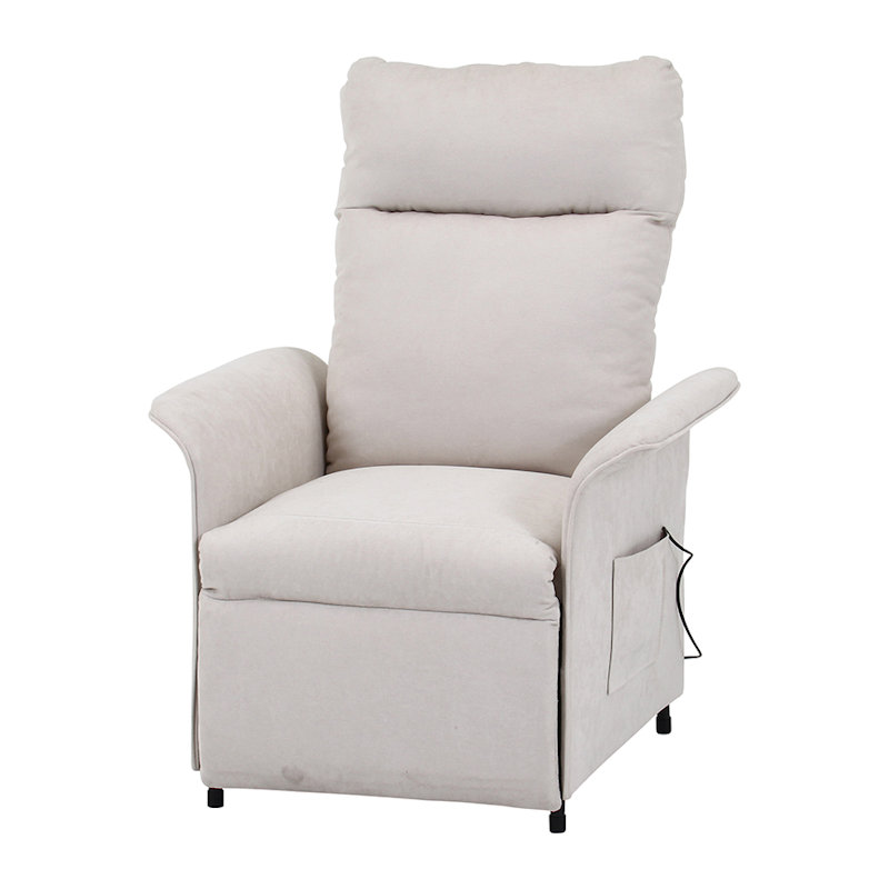 不二貿易　電動リクライナー　ＳＩＭＰＬＥ　一人掛け電動ソファ　ベージュ　ＣＤ６３２０５