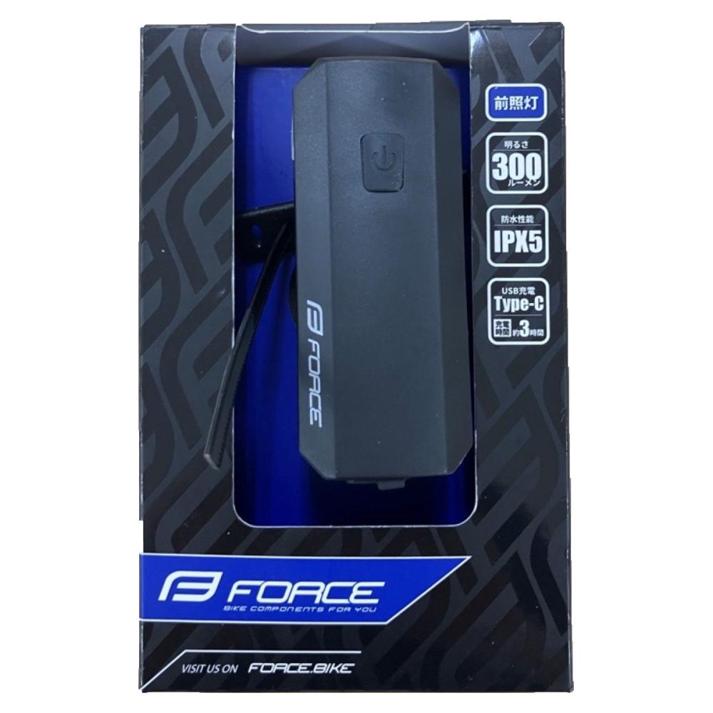 ＦＯＲＣＥ（フォース）　ライト　ＡＲＣＨ　ＵＳＢ充電　３００ｌｍ　ブラック　８０１１１