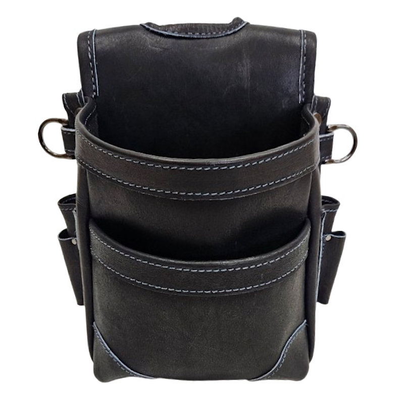 コヅチ　本革２段電工腰袋　ＣＨ‐２０ＢＫ