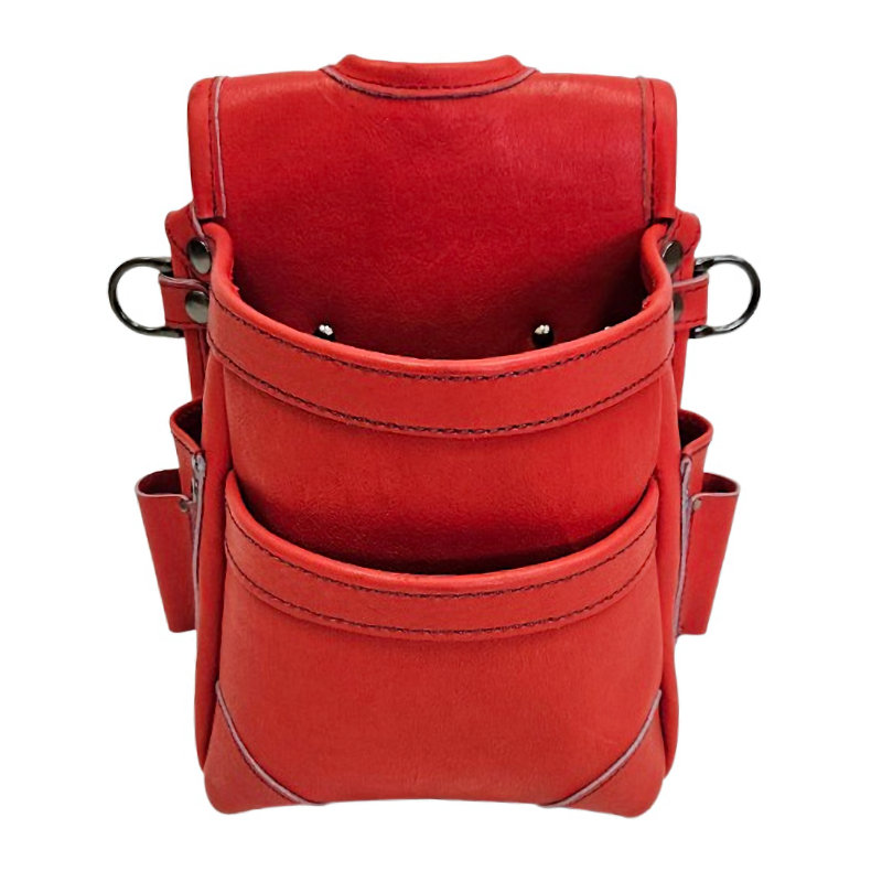 コヅチ　本革２段電工腰袋　ＣＨ‐２０ＲＤ