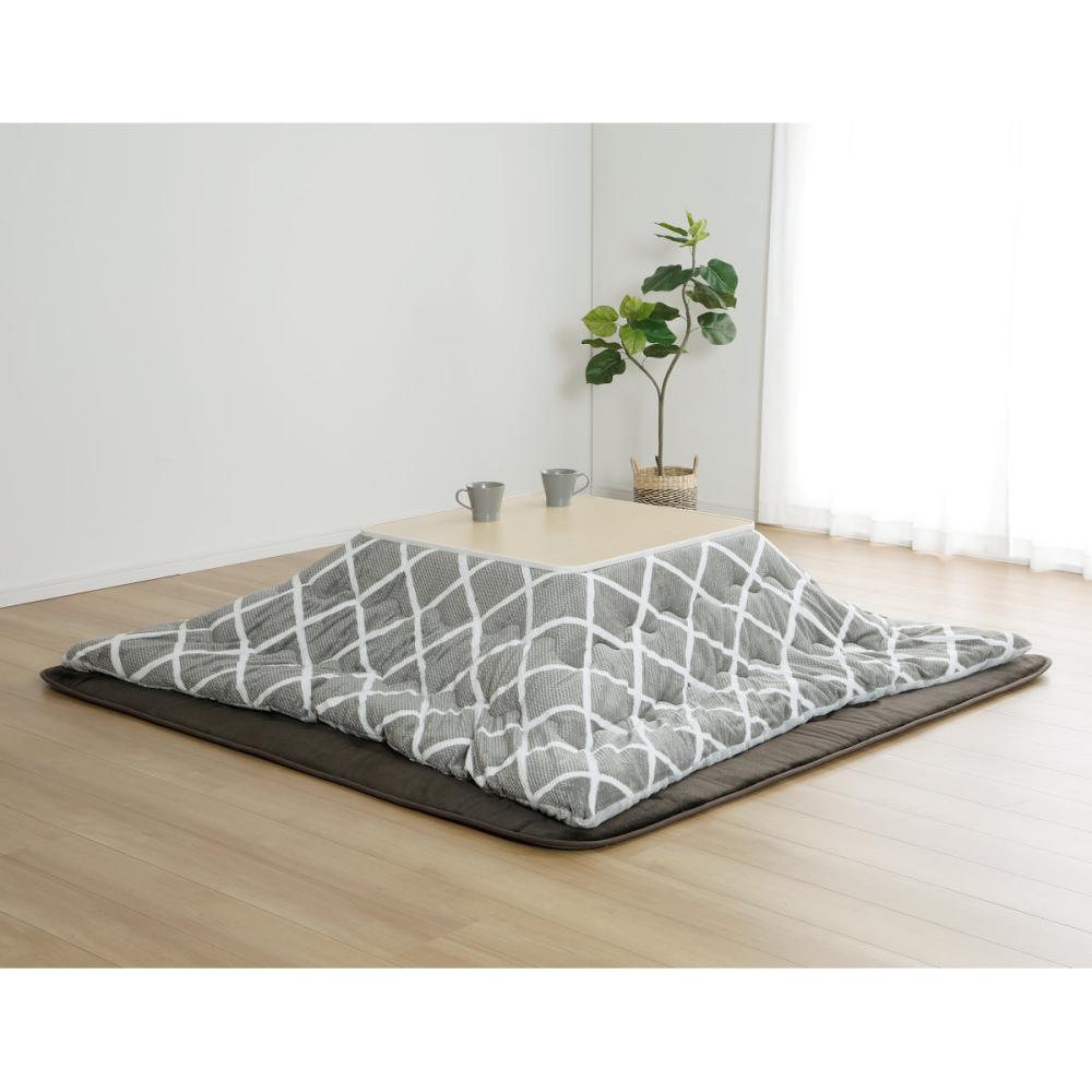 アテーナライフ　暖プラス　こたつ掛布団　グラフ　正方形　１９０×１９０ｃｍ