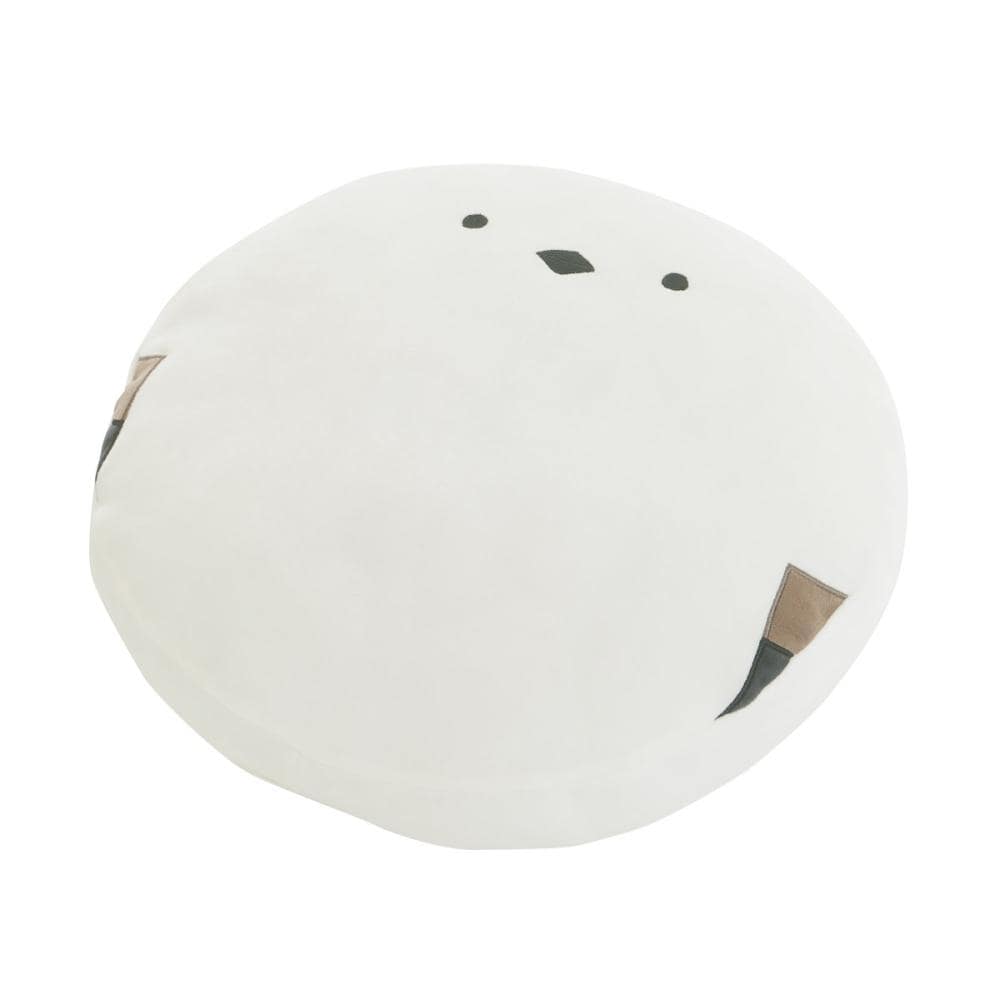 アテーナライフ　もちもちラウンドクッション　シマエナガ　直径４０ｃｍ