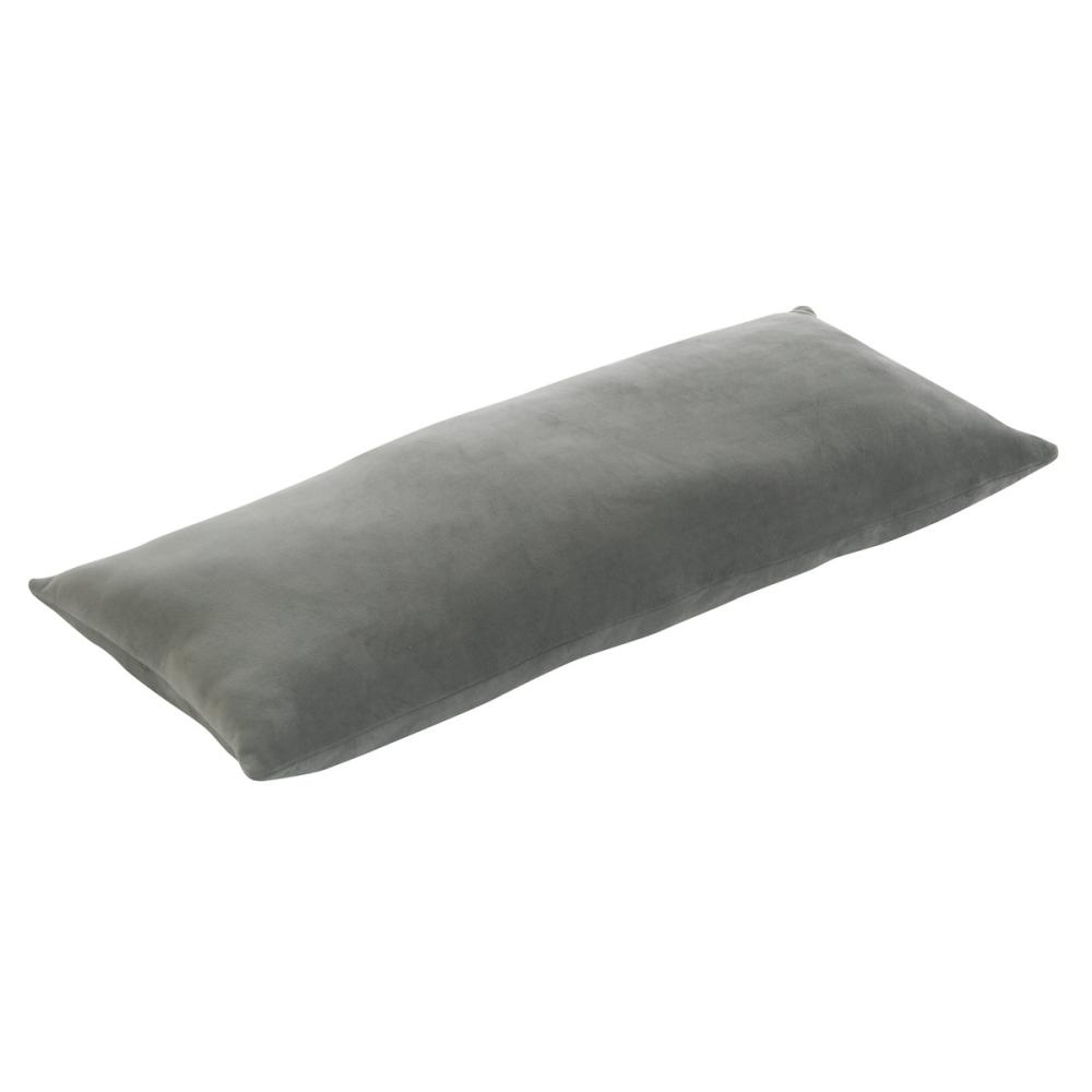 アテーナライフ　もちもちロングクッション　グレー　全長９０ｃｍ