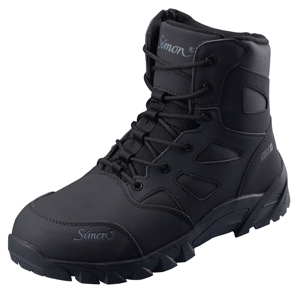 シモン　プロテクティブスニーカー　黒　２６．５ｃｍ　ＲＳ０２２