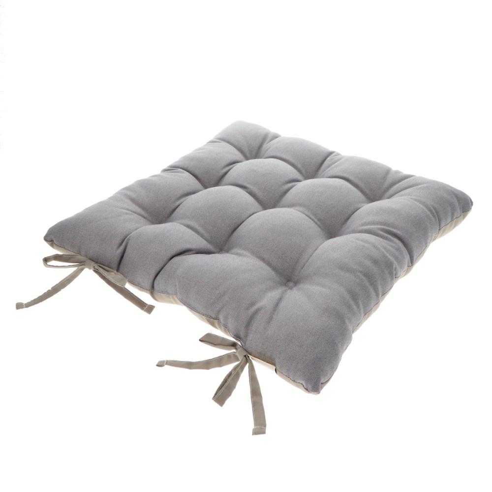 アテーナライフ　先染めシートクッション　グレー