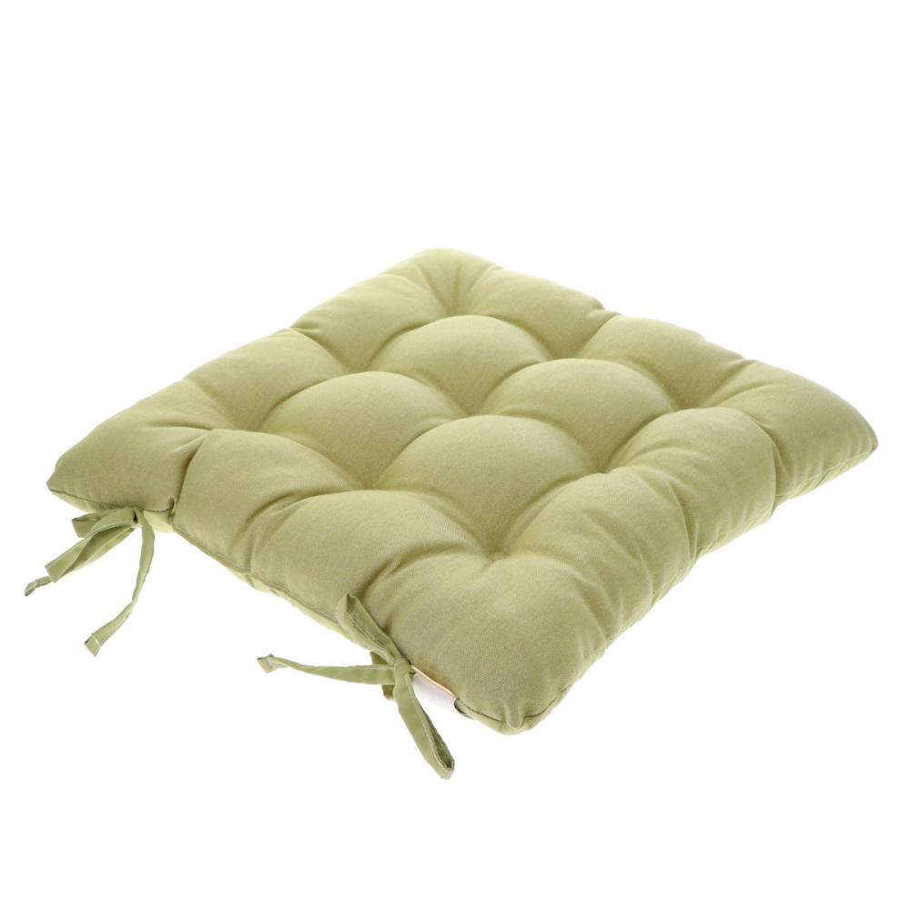 アテーナライフ　先染めシートクッション　グリーン