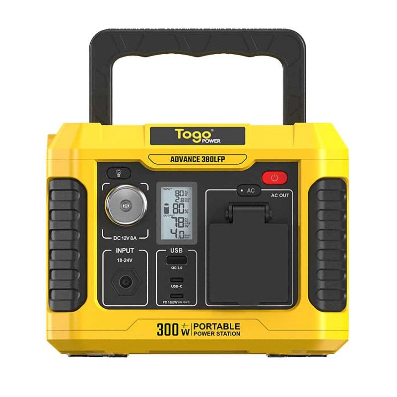 ＴｏｇｏＰＯＷＥＲ　ポータブル電源　ＡＤＶＡＮＣＥＰＬＵＳ　ＡＤ３８０ＬＦＰ