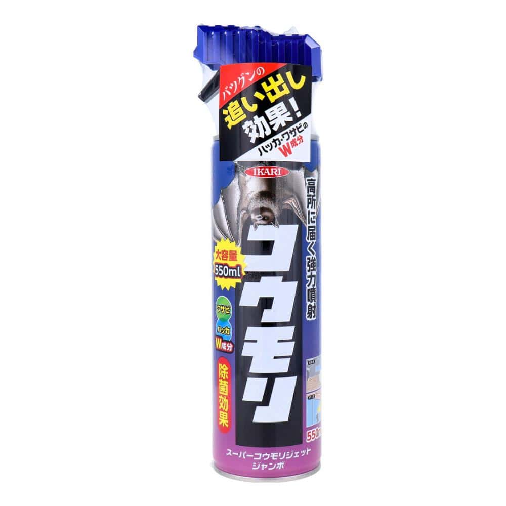 イカリ消毒　忌避剤　スーパーコウモリジェットジャンボ　５５０ｍＬ