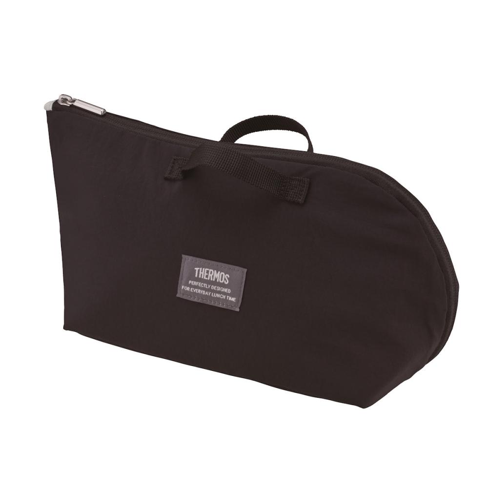 サーモス　保冷ランチケース　ブラック　ＲＦＨ－００２　ＢＫ