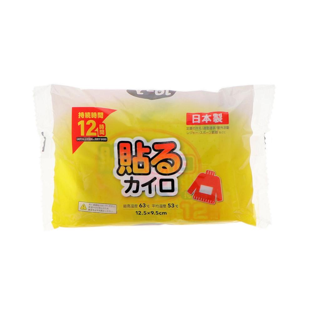 貼るカイロ　レギュラー　約１２時間持続　１０個入り