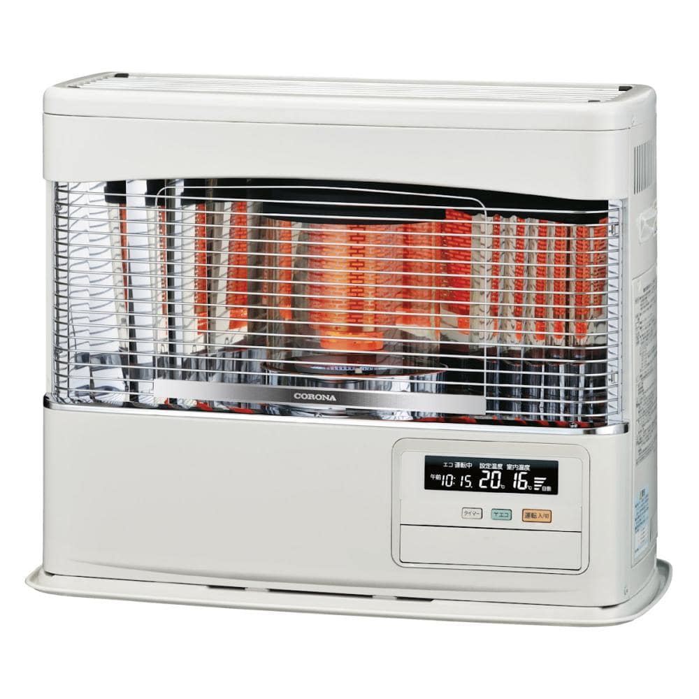 コロナ　ＦＦ式輻射ストーブ　木造１８畳　ホワイト　ＦＦ－６８２５ＰＲ（Ｗ）