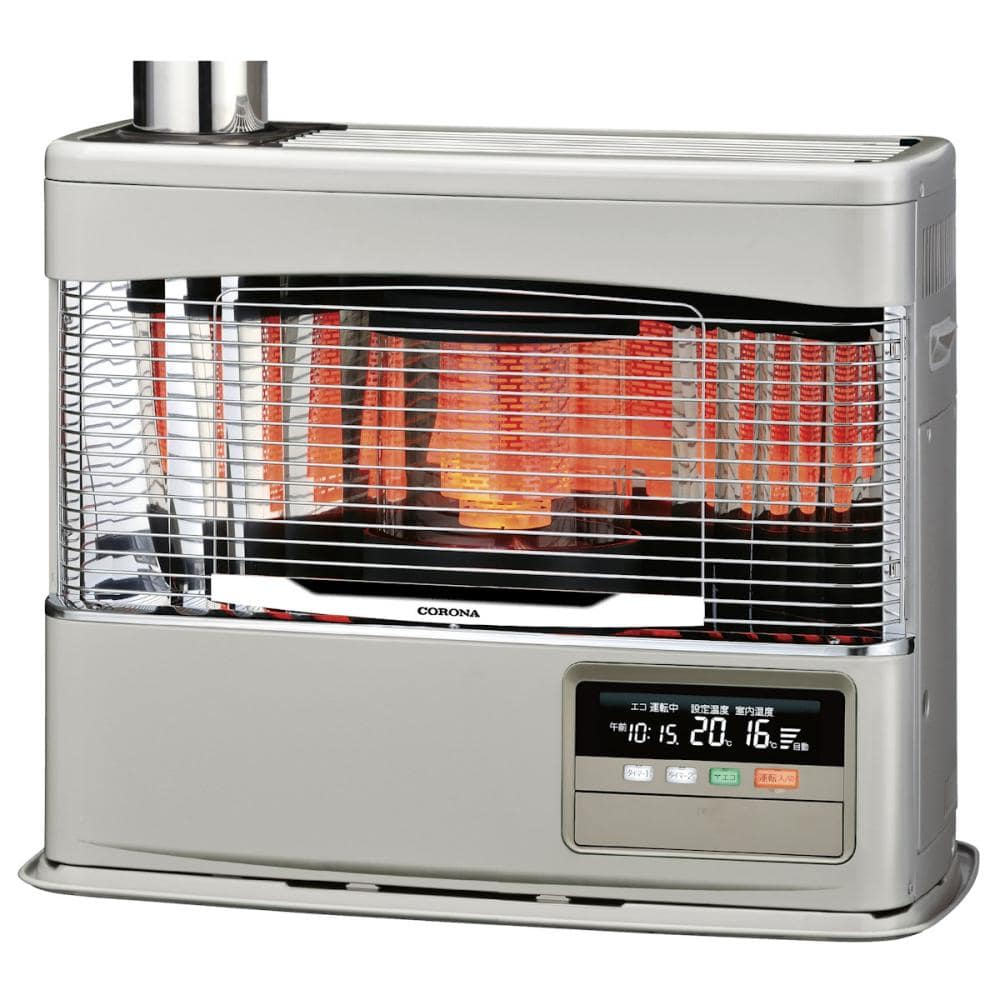 コロナ　ポット式（煙突式）角型ストーブ　木造１８畳　シャインゴールド　ＳＶ－７０２５ＰＫ（Ｎ）