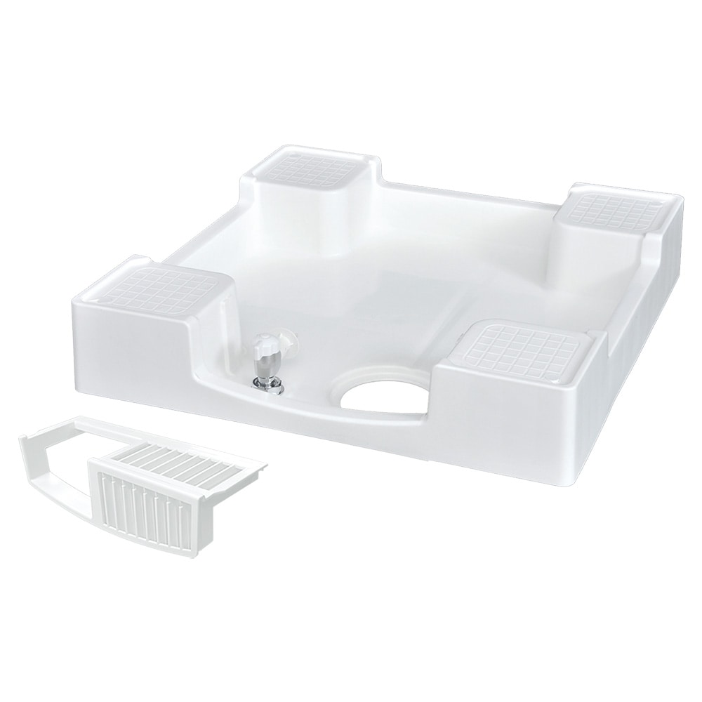 テクノテック　給水栓付き防水パン　ニューホワイト　ＴＰＦ６４０－ＣＷ２－Ｇ１