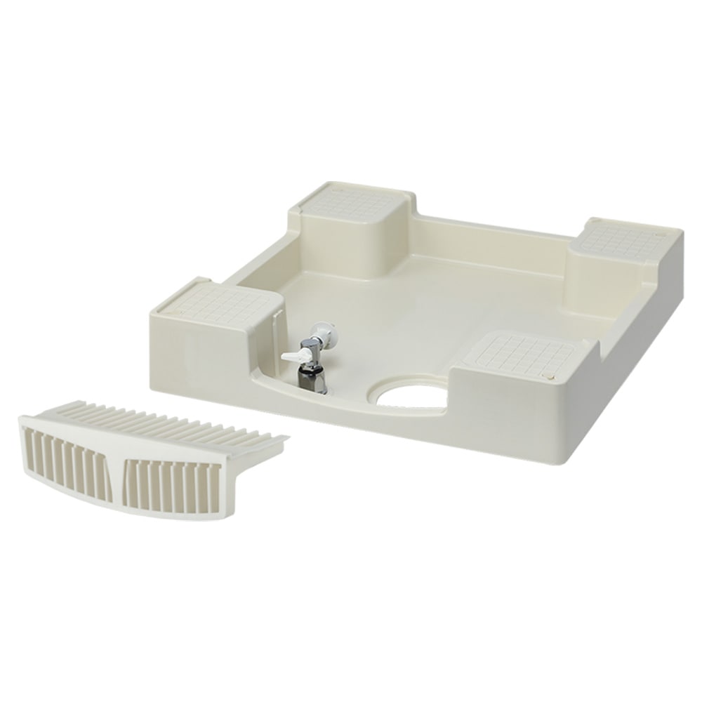 テクノテック　給水栓付き防水パン　アイボリーホワイト　ＴＰＦ６４０ＳＥ－ＣＷ１－Ｇ１