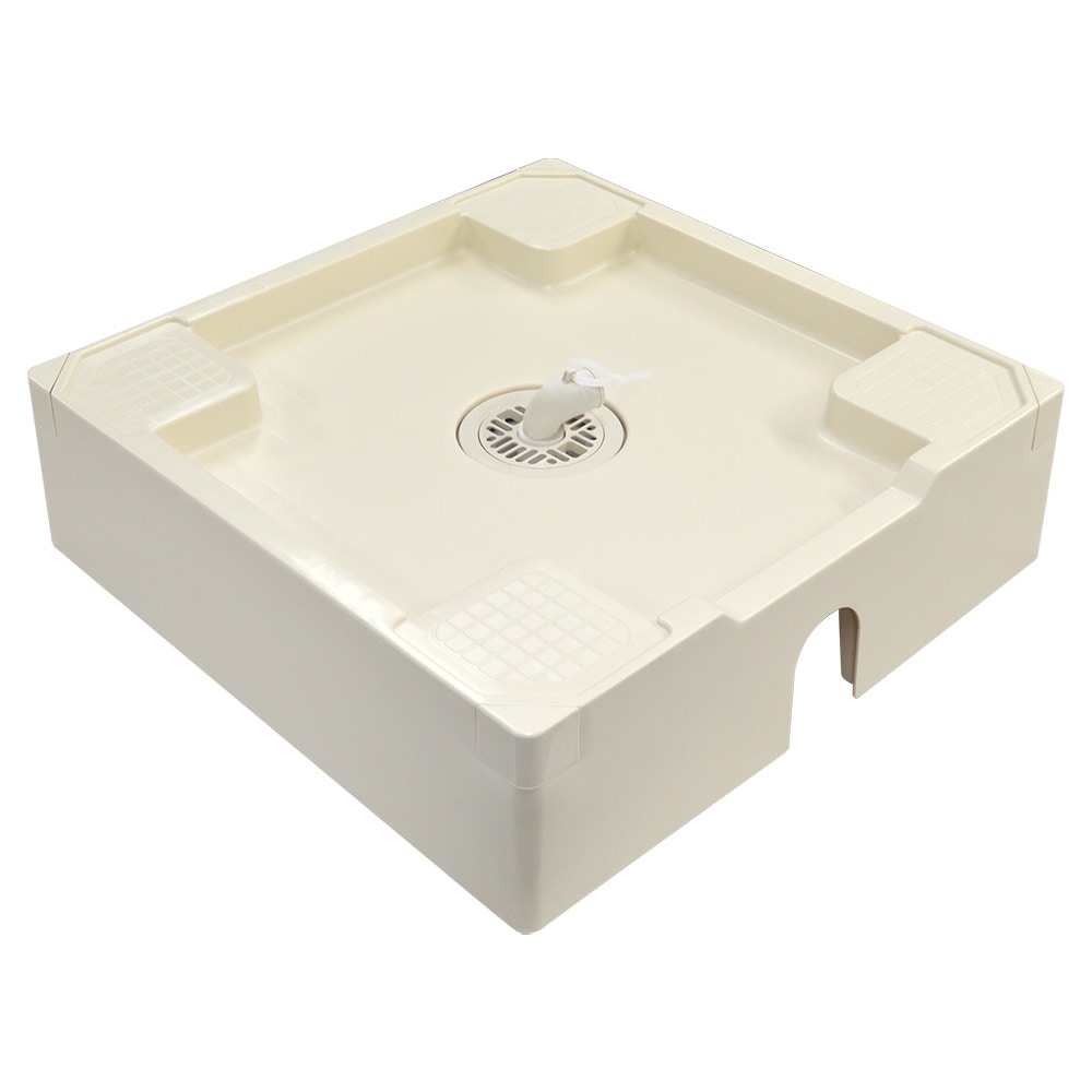 テクノテック　床上配管対応防水パン　アイボリーホワイト　ＴＰＵ６４０－Ｗ１－ＦＮ