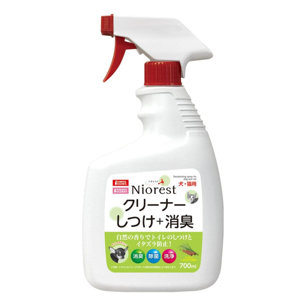 ニオレスト　クリーナーしつけ＋消臭　犬・猫用　７００ｍＬ