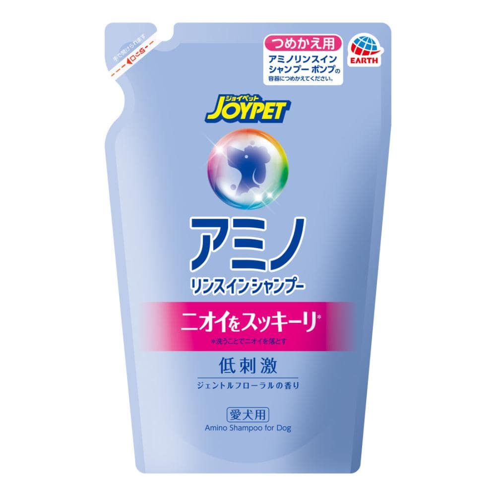 ジョイペット　アミノリンスインシャンプー　ジェントルフローラルの香り　詰替　４００ｍＬ