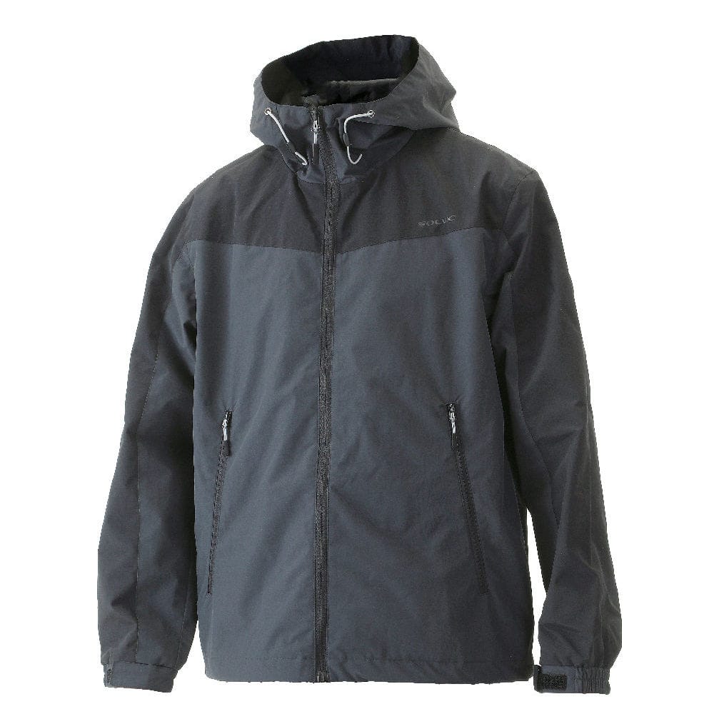 ＳＯＬＶＩＣ（ソルビック）　撥水ウィンドシェルパーカー　チャコール　ＬＬ