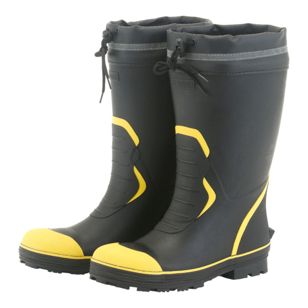 Ｋ＋ＷＯＲＫＳ　防寒セーフティラバーブーツ　防滑ソール　ＬＬ