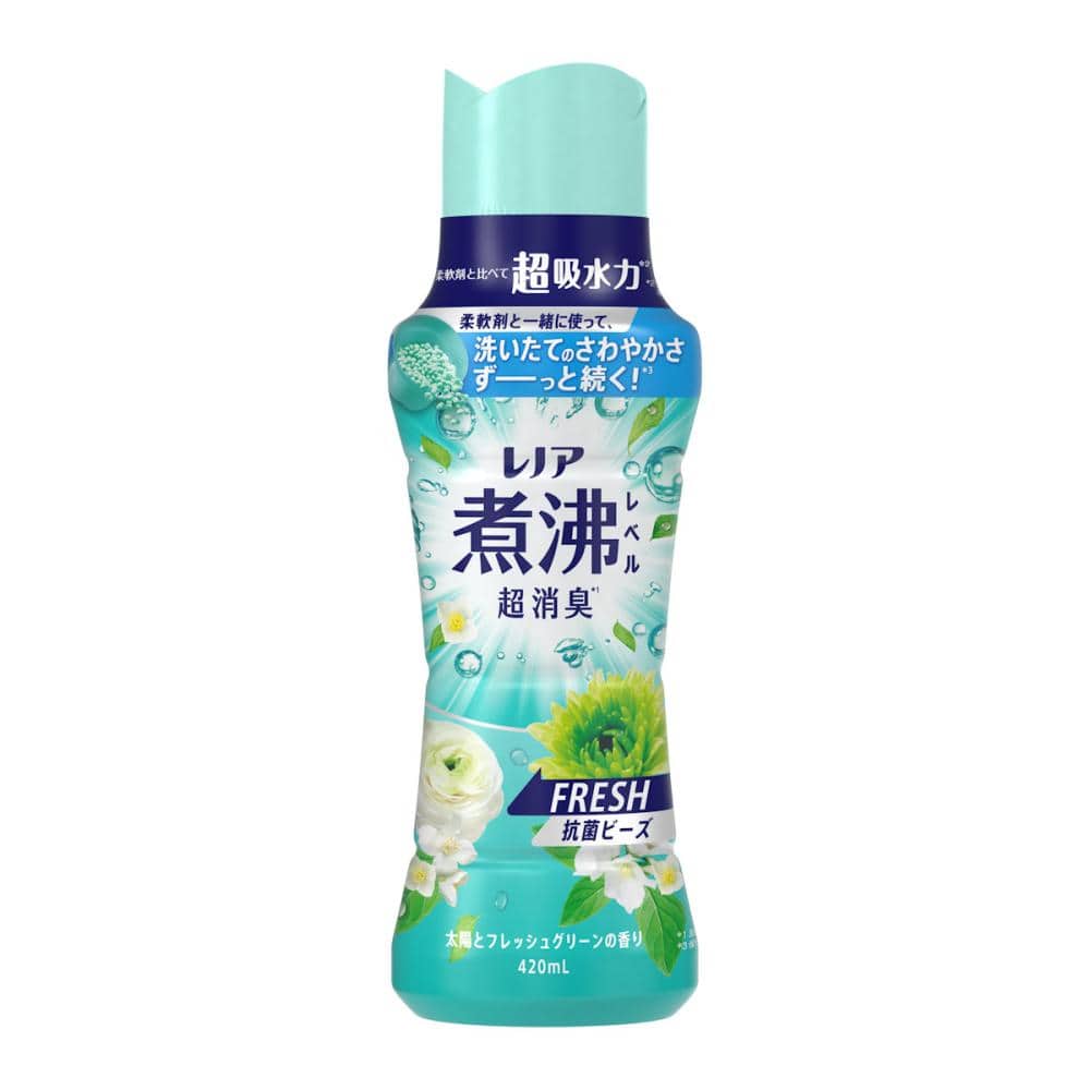 Ｐ＆Ｇ　レノア消臭抗菌ビーズ　フレッシュグリーン　本体　４２０ｍＬ