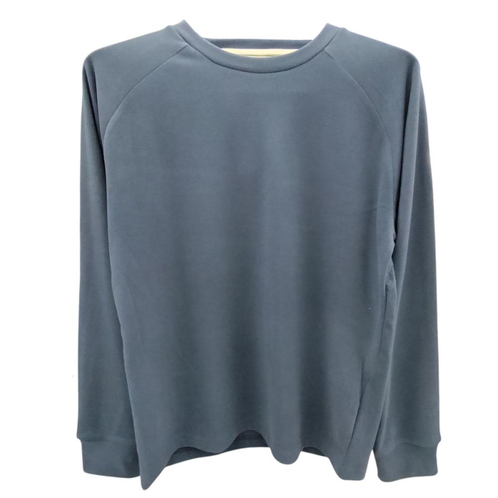 婦人　マイクロスムス　長袖Ｔシャツ　チャコール　ＬＬ　５８５３７