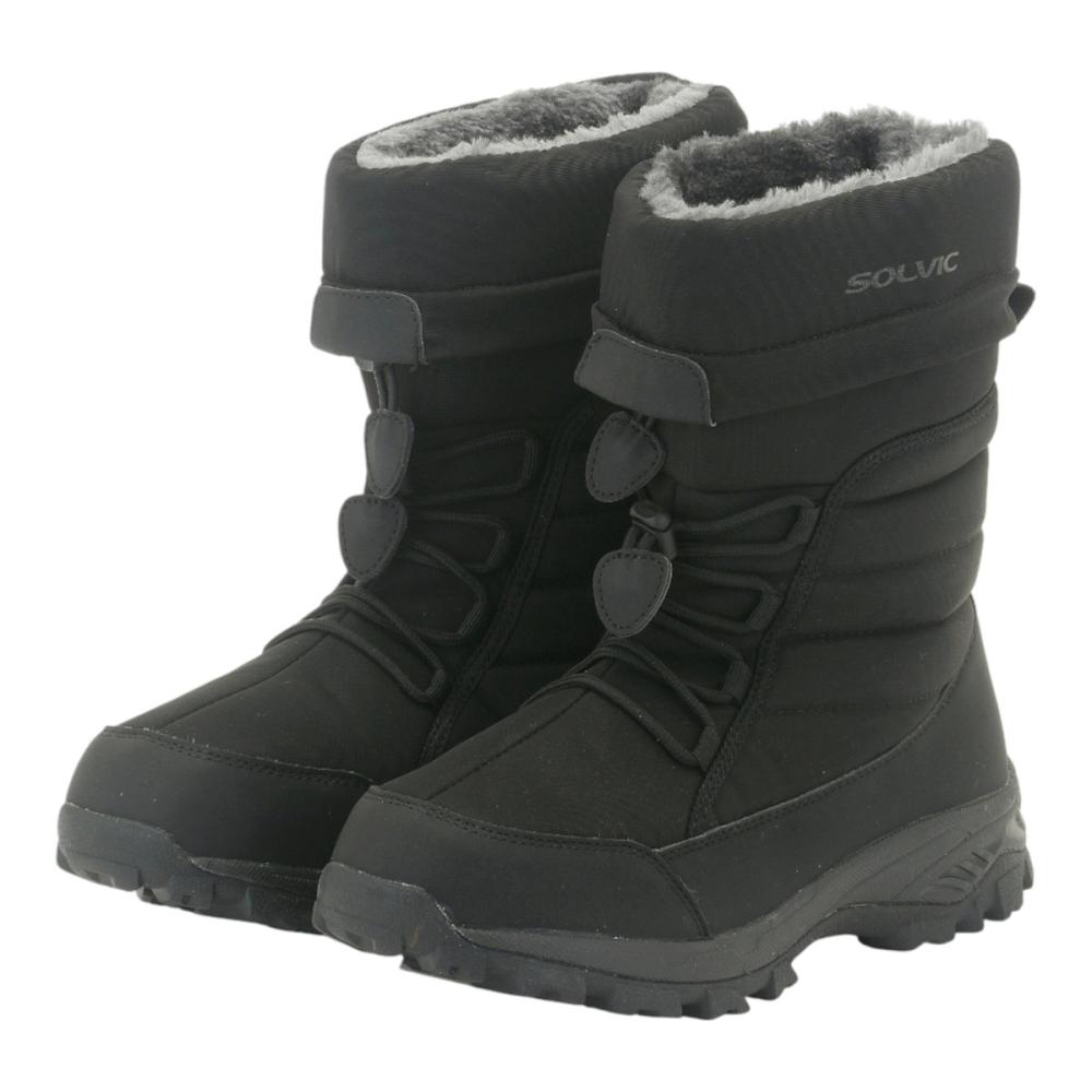 ＳＯＬＶＩＣ（ソルビック）　防滑ガラス繊維ソール　撥水Ｗブーツ　ブラック　３Ｌ