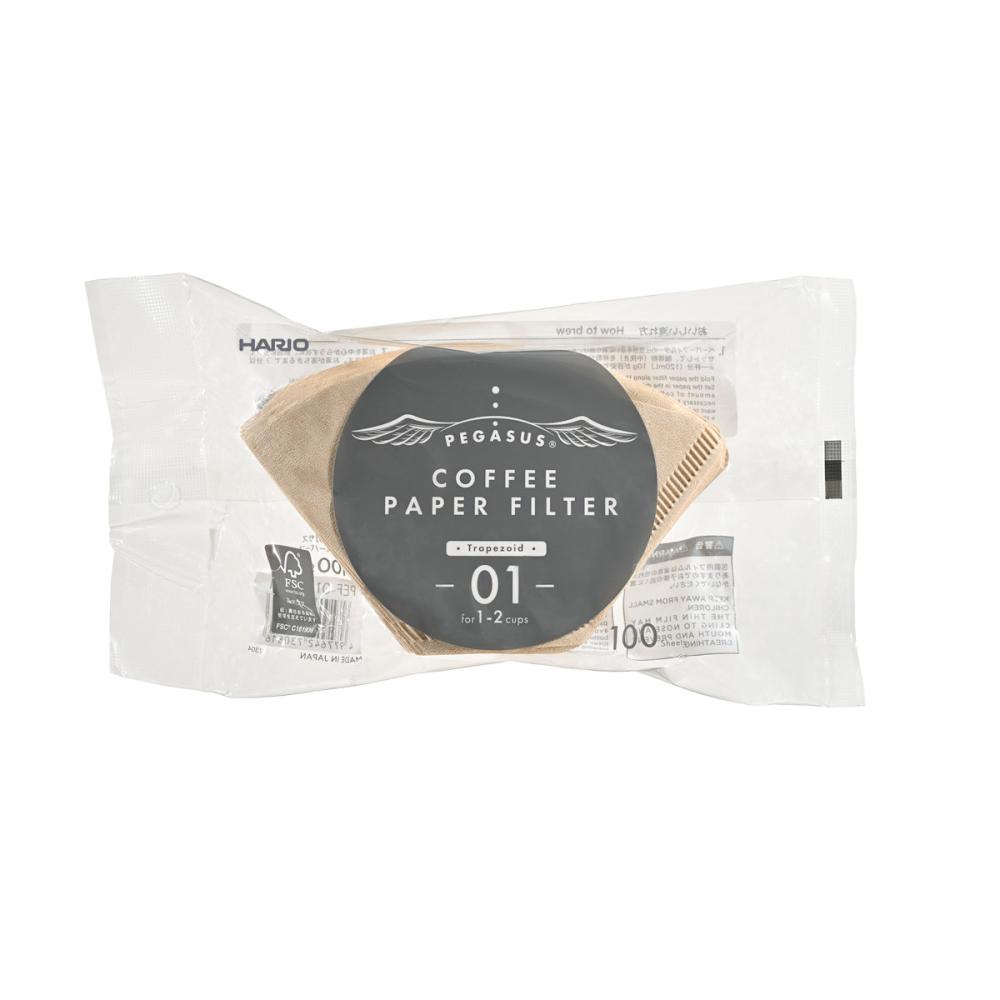 ハリオ　ペガサス　コーヒーペーパーフィルター　１００枚入り　ＰＥＦー０１－１００Ｍ