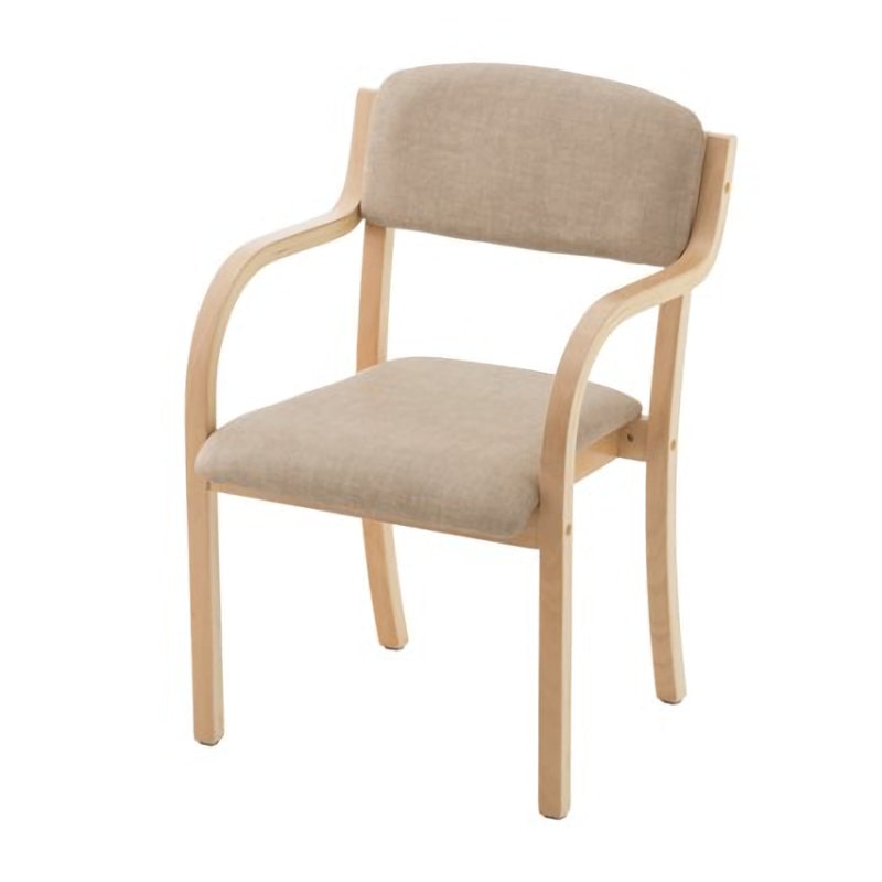 武田コーポレーション　スタッキングチェア　ベージュ