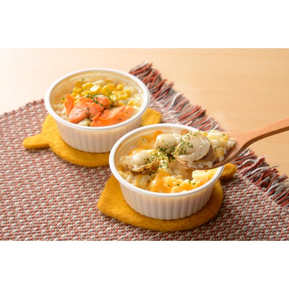 万越屋　レンジで簡単！海の幸グラタン８個入〈料理家村山瑛子監修〉