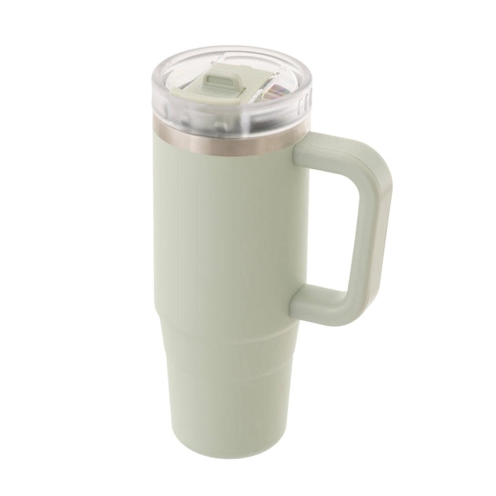 武田コーポレーション　ハンドル付きストロータンブラー　グリーン　８８０ｍＬ