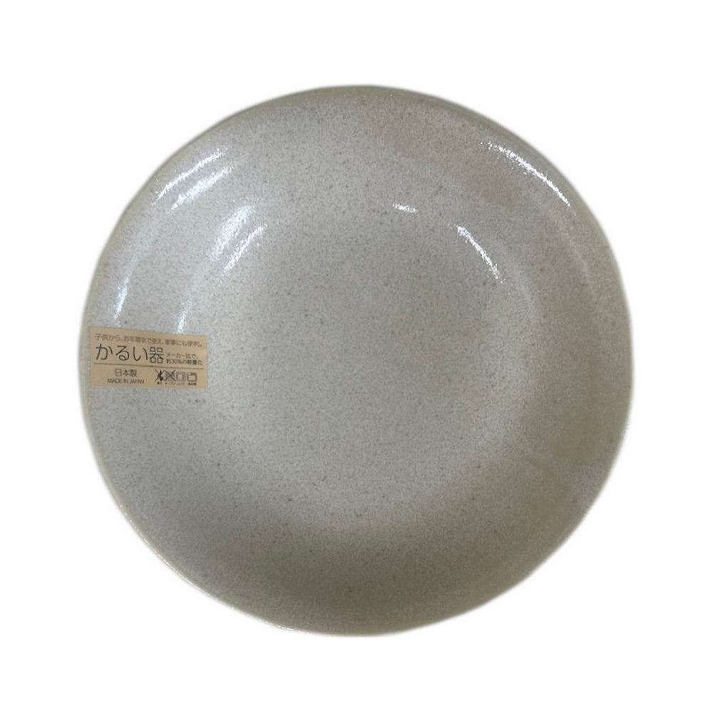 軽量７．０深皿　土物白唐津