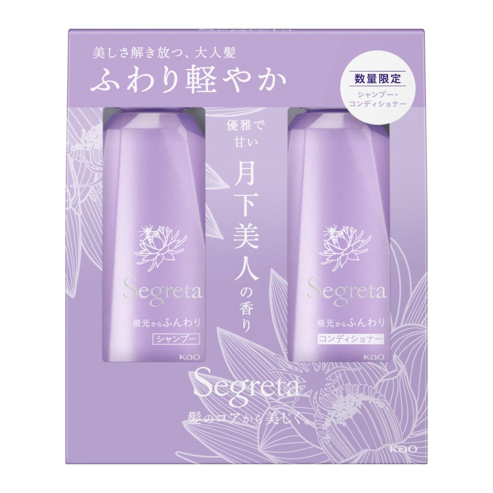 花王　セグレタ　シャンプー＆コンディショナー　根元からふんわり　月下美人　本体　８６０ｍＬ
