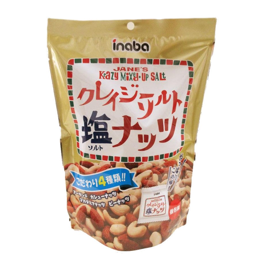 稲葉ピーナツ　クレイジーソルトナッツ　個包装　１２６ｇ
