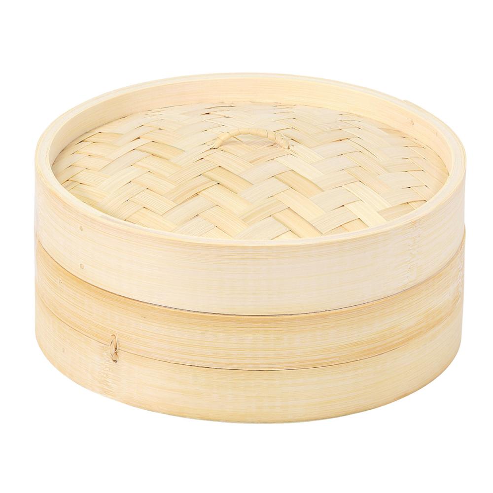 パール金属　中華家　竹製せいろ　２１ｃｍ