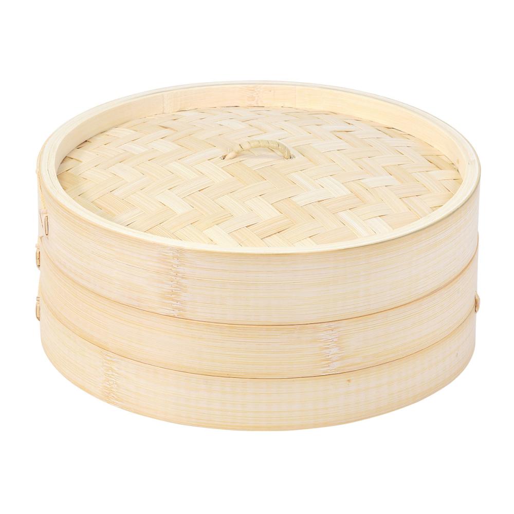 パール金属　中華家　竹製せいろ　２４ｃｍ