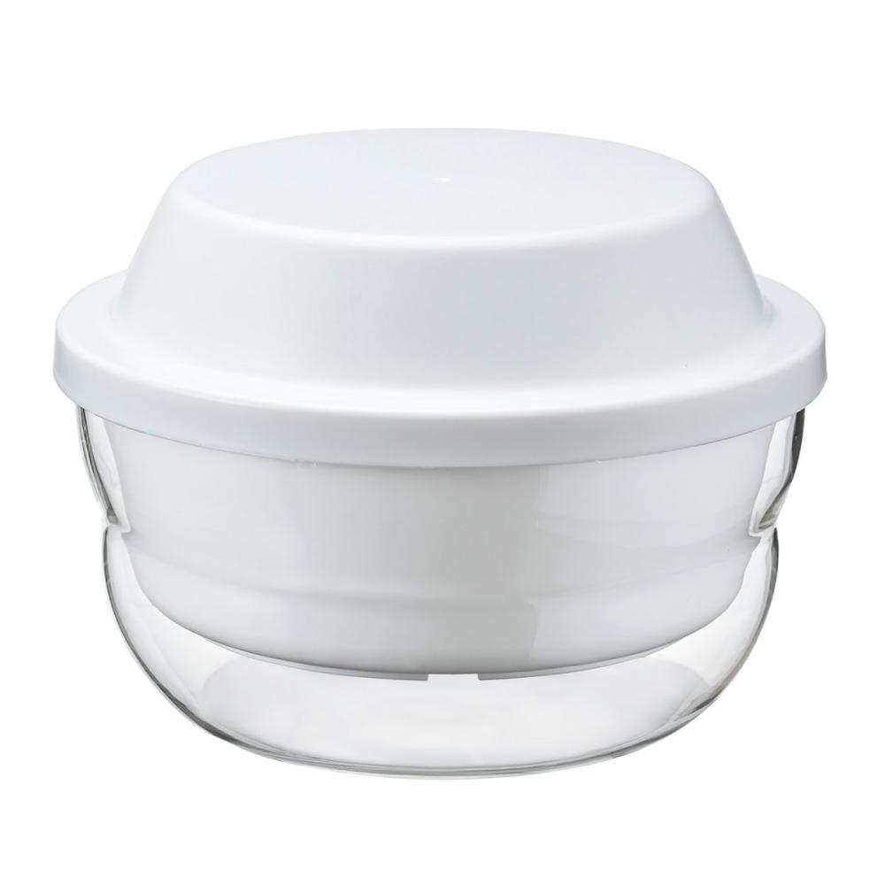 ハリオ　ガラスのレンジ蒸し器