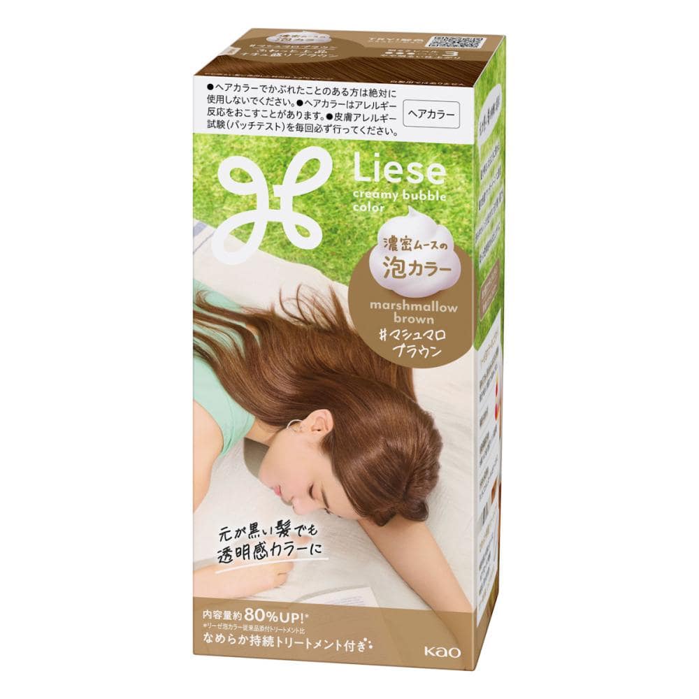 花王　リーゼ　泡カラー　マシュマロブラウン　１１５ｍＬ