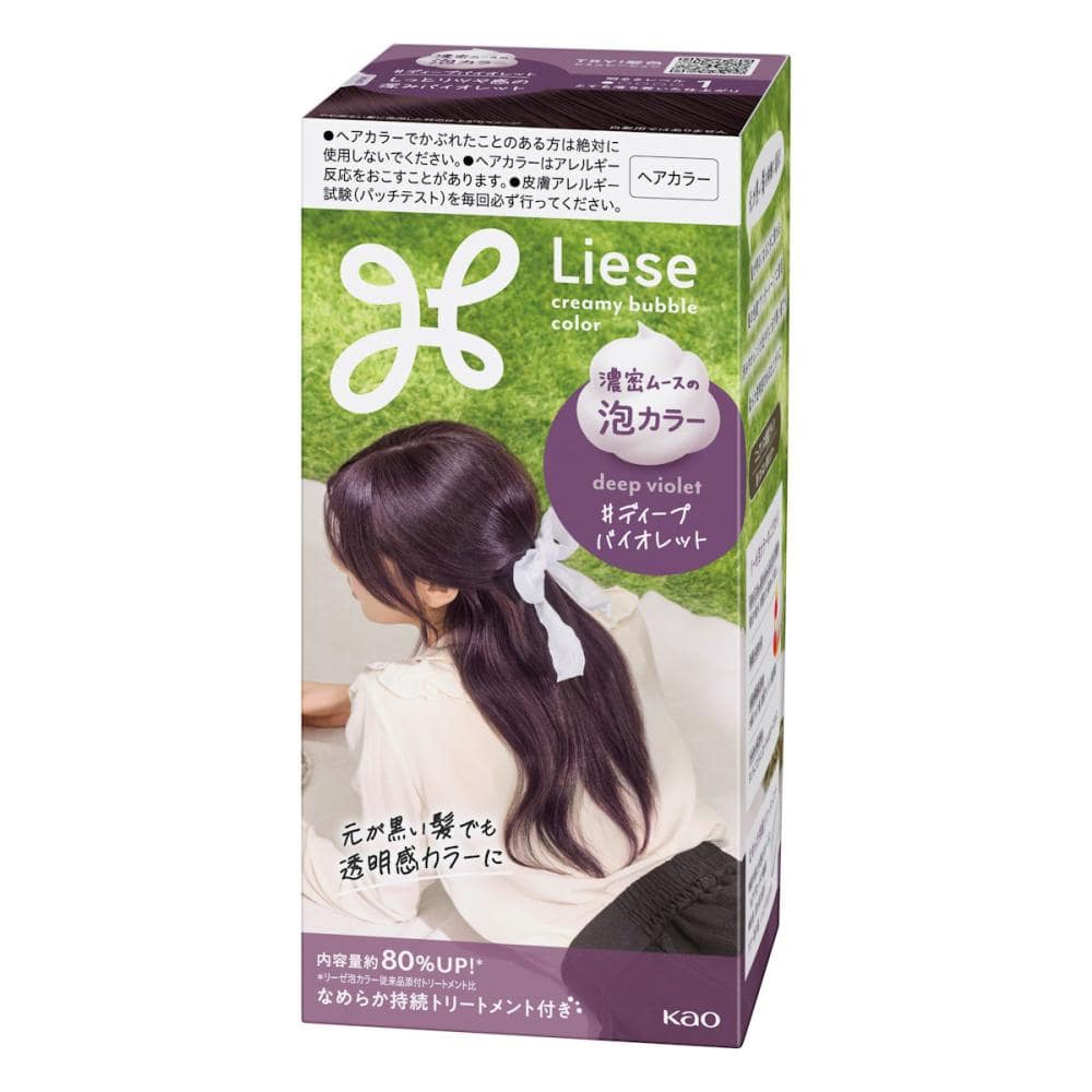花王　リーゼ　泡カラー　ディープバイオレット　１１５ｍＬ