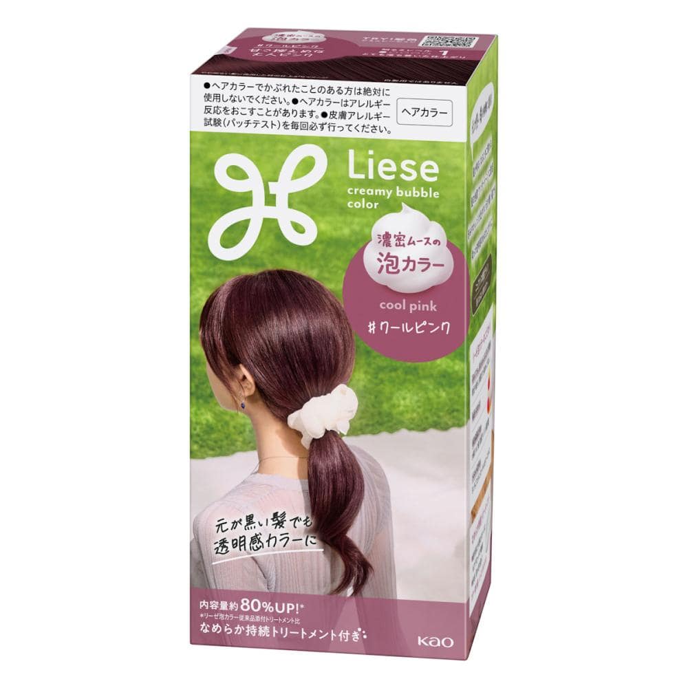 花王　リーゼ　泡カラー　クールピンク　１１５ｍＬ