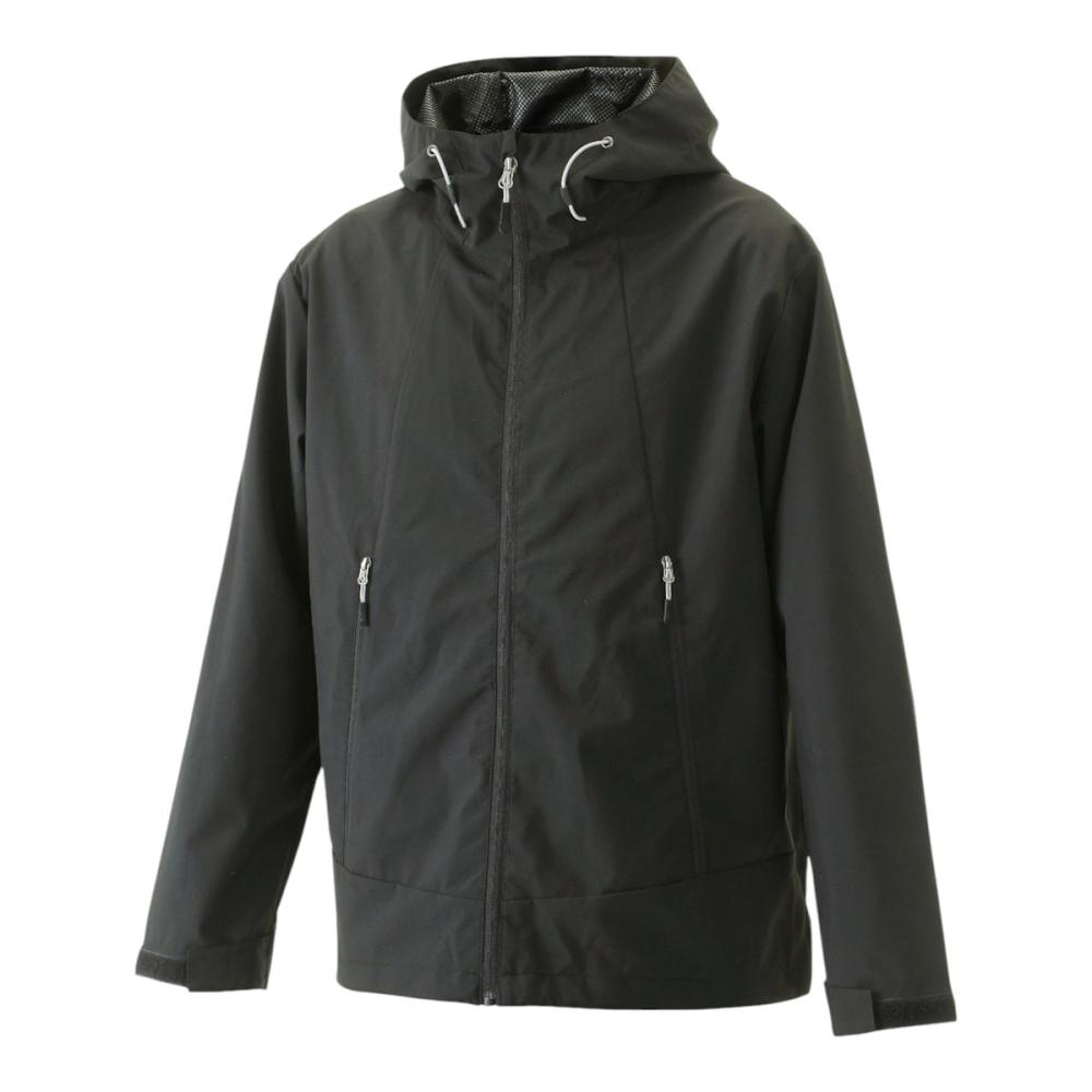 Ｋ＋ＷＯＲＫＳ　ストレッチウィンドシェルパーカー　ブラック　３Ｌ