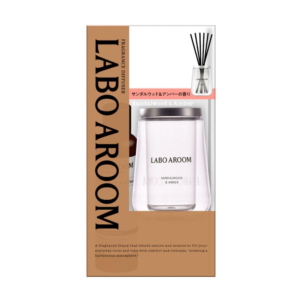 ｂｒｉｄｇｅ　ＬＡＢＯ　ＡＲＯＯＭ　ディフューザー　サンダルウッド＆アンバー　本体　７５ｍＬ
