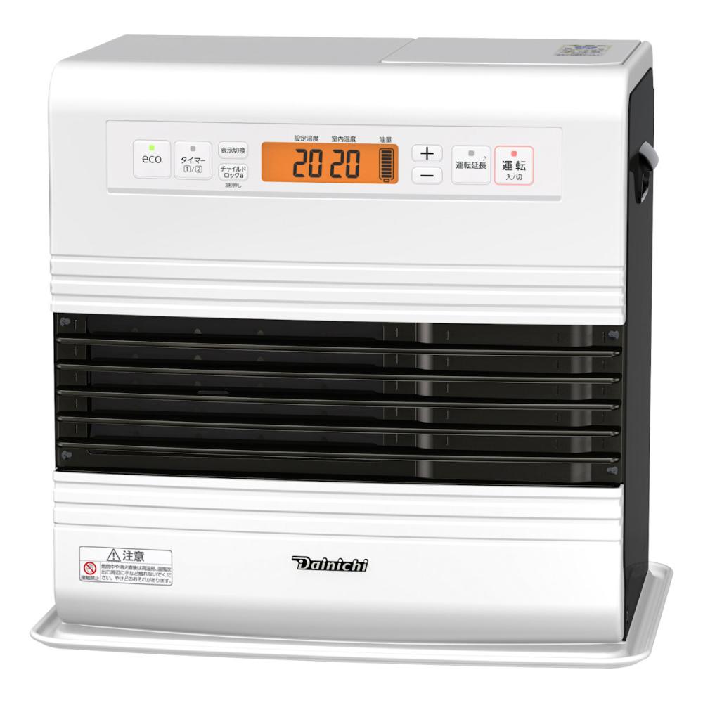 ダイニチ　石油ファンヒーター　木造１２畳　スノーホワイト　ＦＷ－４７２５ＧＲ（Ｗ）