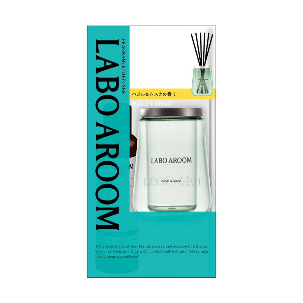ｂｒｉｄｇｅ　ＬＡＢＯ　ＡＲＯＯＭ　ディフューザー　バジル＆ムスク　本体　７５ｍＬ