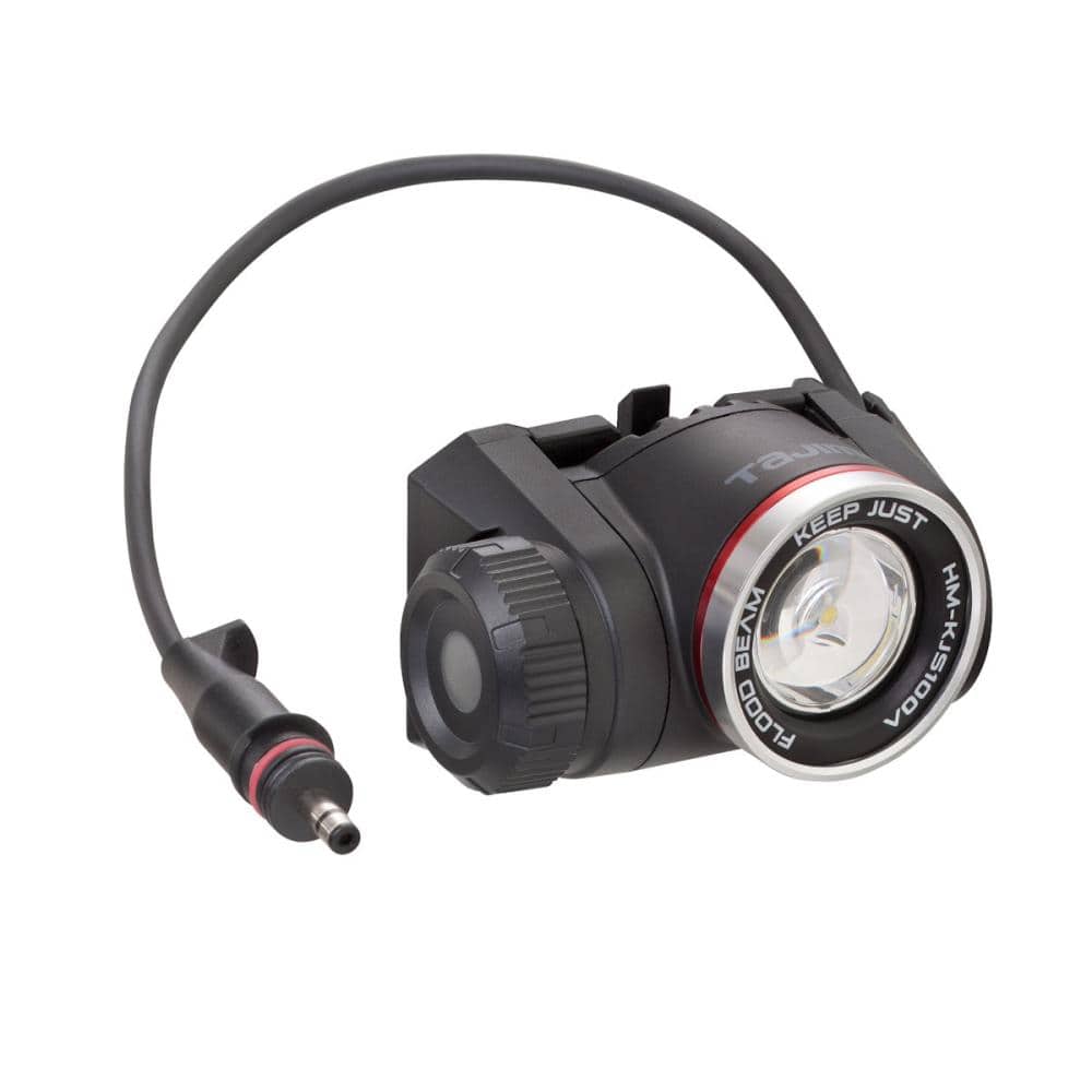 Ｔａｊｉｍａ　タジマ　セフメットヘッドライト　ＫＪＳブースト１０００ｌｍ　フラッド照射ユニット　ブラック　ＨＡＫＳ１